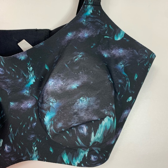 Knix Evolution Bra Size 6 Comfort Wireless Adjustable Abstract Artsy Lightweight - Picture 5 of 16